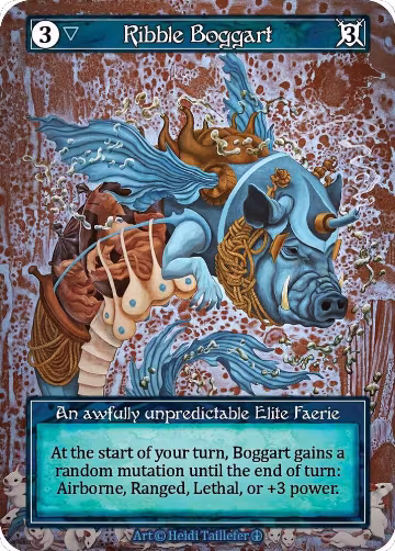 Ribble Boggart (Foil), Arthurian Legends — Sorcery card price