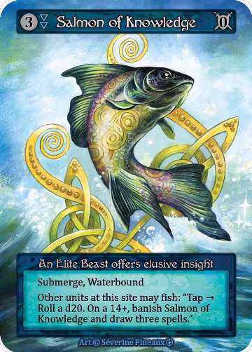 Salmon of Knowledge, Arthurian Legends — Sorcery card price