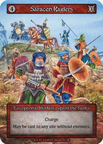 Saracen Raiders, Arthurian Legends — Sorcery card price