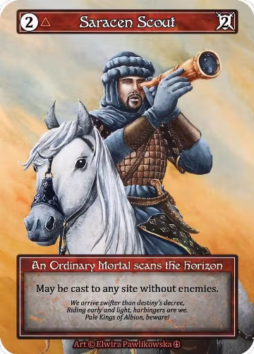 Saracen Scout (Foil), Arthurian Legends — Sorcery card price