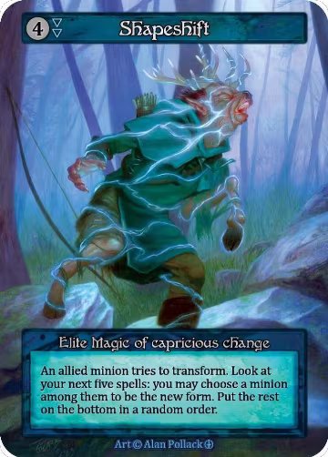 Shapeshift, Arthurian Legends — Sorcery card price