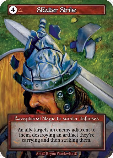 Shatter Strike (Foil), Arthurian Legends — Sorcery card price