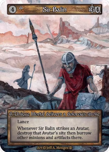 Sir Balin, Arthurian Legends — Sorcery card price