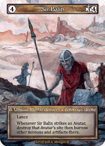 Sir Balin (Foil), Arthurian Legends — Sorcery card price