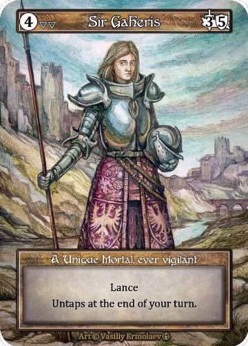 Sir Gaheris (Foil), Arthurian Legends — Sorcery card price