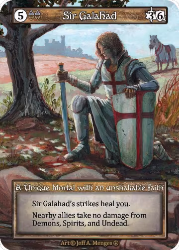 Sir Galahad (Foil), Arthurian Legends — Sorcery card price