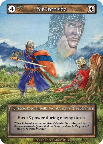 Sir Ironside (Foil), Arthurian Legends — Sorcery card price