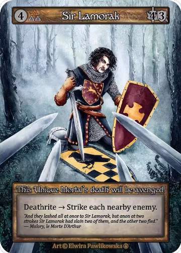 Sir Lamorak, Arthurian Legends — Sorcery card price