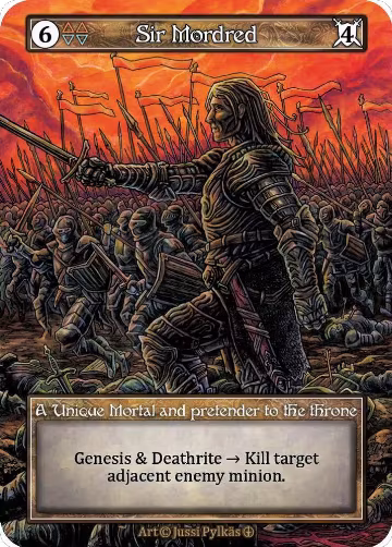 Sir Mordred (Foil), Arthurian Legends — Sorcery card price