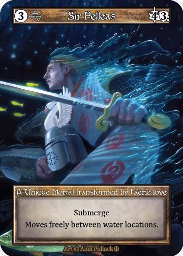 Sir Pelleas (Foil), Arthurian Legends — Sorcery card price