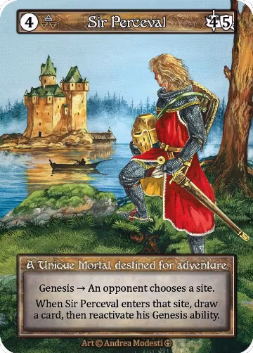 Sir Perceval (Foil), Arthurian Legends — Sorcery card price