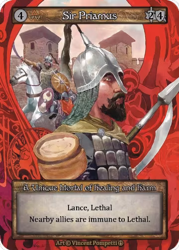 Sir Priamus, Arthurian Legends — Sorcery card price