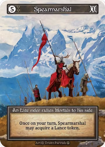 Spearmarshal (Foil), Arthurian Legends — Sorcery card price