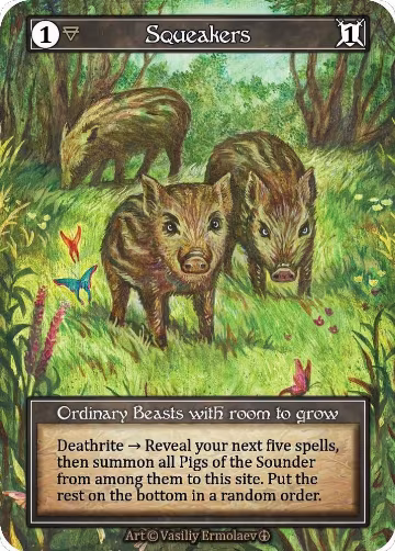 Squeakers (Foil), Arthurian Legends — Sorcery card price