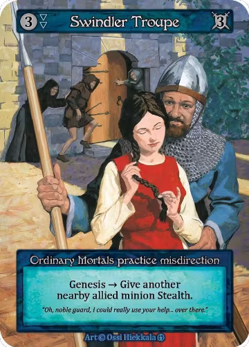Swindler Troupe, Arthurian Legends — Sorcery card price