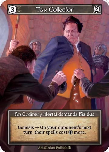 Tax Collector (Foil), Arthurian Legends — Sorcery card price