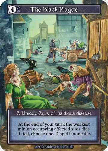 The Black Plague (Foil), Arthurian Legends — Sorcery card price