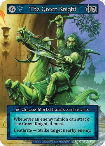 The Green Knight, Arthurian Legends — Sorcery card price