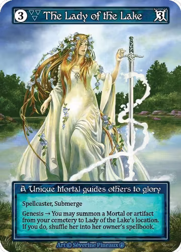 The Lady of the Lake (Foil), Arthurian Legends — Sorcery card price