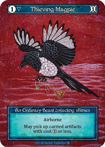Thieving Magpie (Foil), Arthurian Legends — Sorcery card price