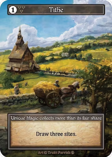 Tithe (Foil), Arthurian Legends — Sorcery card price