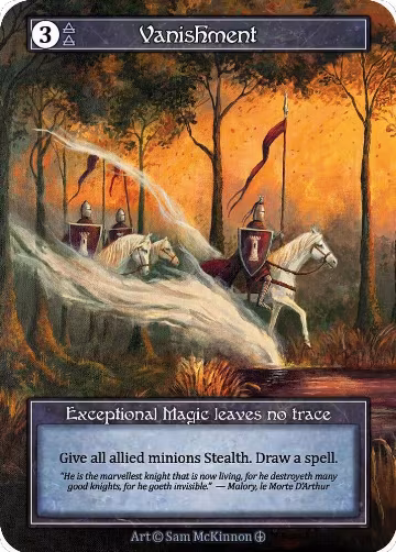 Vanishment (Foil), Arthurian Legends — Sorcery card price