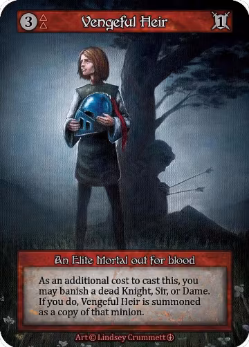 Vengeful Heir, Arthurian Legends — Sorcery card price