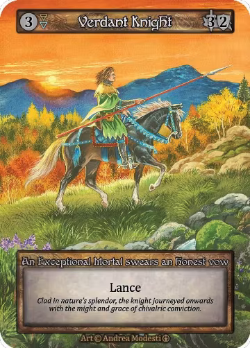 Verdant Knight, Arthurian Legends — Sorcery card price