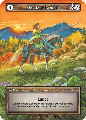 Verdant Knight (Foil), Arthurian Legends — Sorcery card price