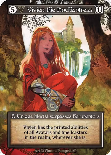 Vivien the Enchantress (Foil), Arthurian Legends — Sorcery card price