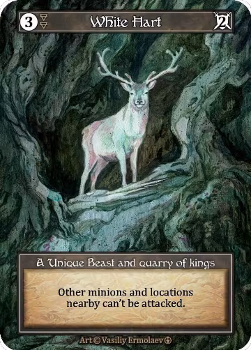 White Hart (Foil), Arthurian Legends — Sorcery card price