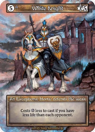 White Knight (Foil), Arthurian Legends — Sorcery card price