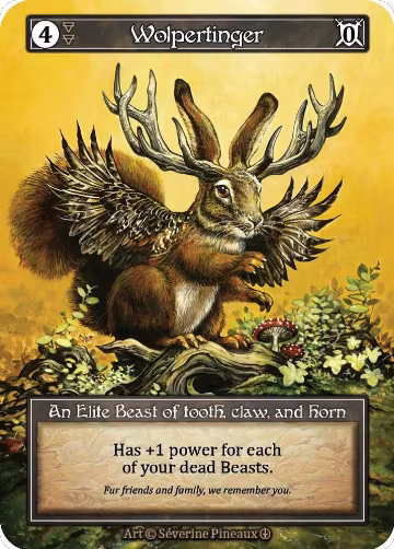 Wolpertinger (Foil), Arthurian Legends — Sorcery card price