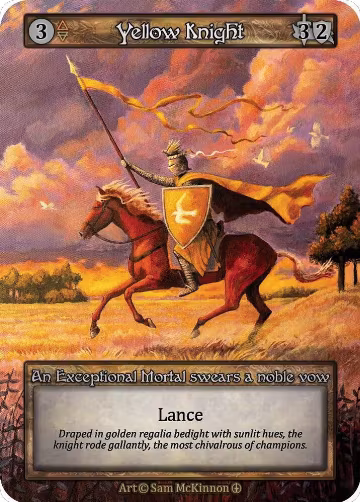 Yellow Knight, Arthurian Legends — Sorcery card price