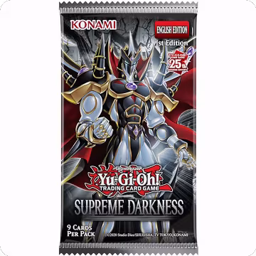 Supreme Darkness Booster Pack [1st Edition], Supreme Darkness — Yu-Gi-Oh! sealed product price