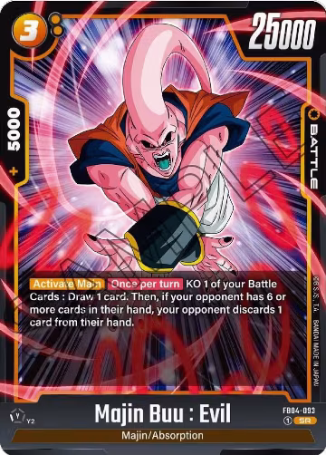 Majin Buu : Evil - FB04-093 (FB04-093), Ultra Limit — DB Fusion card price