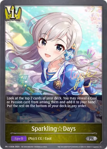 SparklingDays (PR-143EN), Shadowverse: Evolve Promo Cards — Shadowverse card price