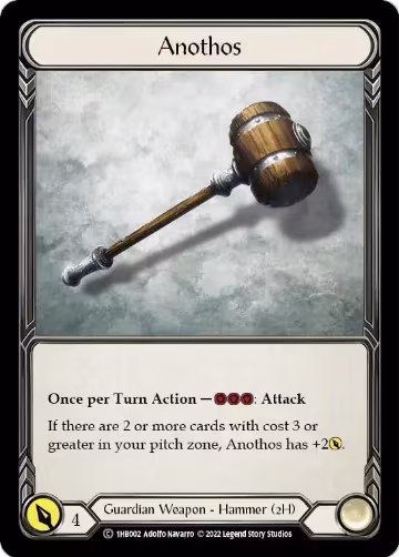 Anothos (1HB002), Historic Pack 1 Blitz Deck: Bravo — Flesh & Blood card price