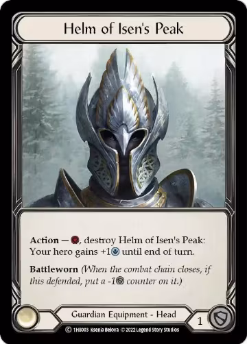 Helm of Isen's Peak (1HB003), Historic Pack 1 Blitz Deck: Bravo — Flesh & Blood card price