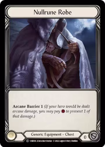 Nullrune Robe (1HB004) — card price