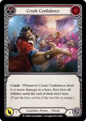 Crush Confidence (Red) (1HB008) — card price