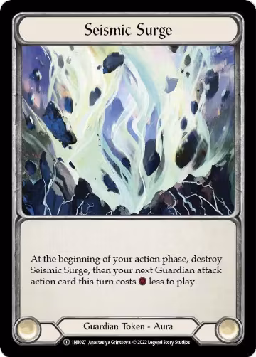 Seismic Surge (1HB027), Historic Pack 1 Blitz Deck: Bravo — Flesh & Blood card price