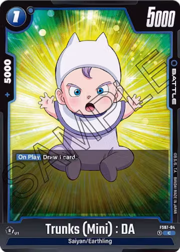 Trunks (Mini) : DA (FS07-04), Starter Deck 7: Vegeta (Mini) — DB Fusion card price