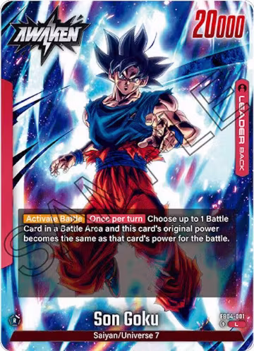 Son Goku - FB04-001 (FB04-001), Ultra Limit — DB Fusion card price