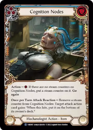 Cognition Nodes (Blue) (1HD007), Historic Pack 1 Blitz Deck: Dash — Flesh & Blood card price