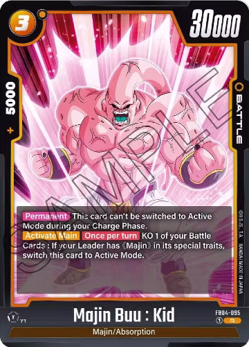 Majin Buu : Kid - FB04-095 (FB04-095), Ultra Limit — DB Fusion card price