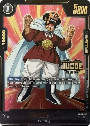 Hercule : GT (Judge Pack (Event Judge) 02) (FB03-132), Tournament and Championship Promos — DB Fusion card price