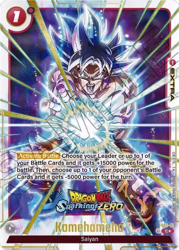 Kamehameha (Dragon Ball Sparking! ZERO) (FS01-15), Fusion World Promotion Cards and Packs — DB Fusion card price
