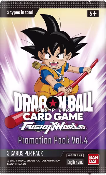 Promotion Pack Vol.4, Fusion World Promotion Cards and Packs — DB Fusion sealed product price