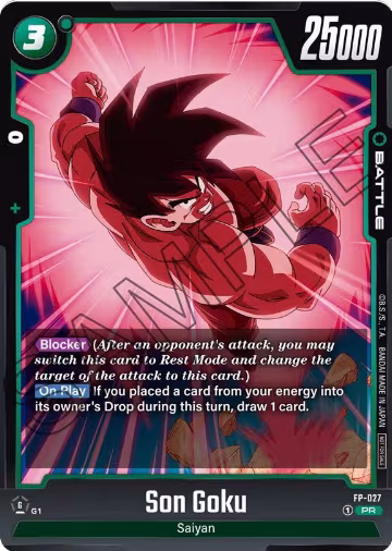 Son Goku - FP-027 (FP-027), Fusion World Promotion Cards and Packs — DB Fusion card price